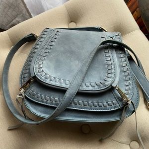 Urban blue crossbody purse